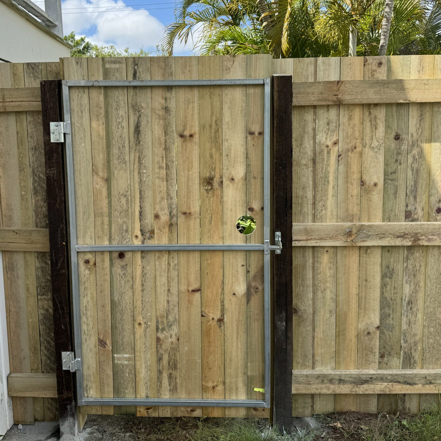 Adjustable Steel Gate Frame Single - Narangba Timbers