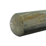 Dome Top Pine Log CCA H4