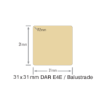 31x31x5400 Pre-primed External Balustrade H3 - Image 3