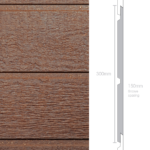 150 Weathertex Selflok Eco Groove Natural **