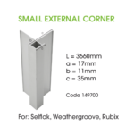 Weathertex External Box Corner - Image 2