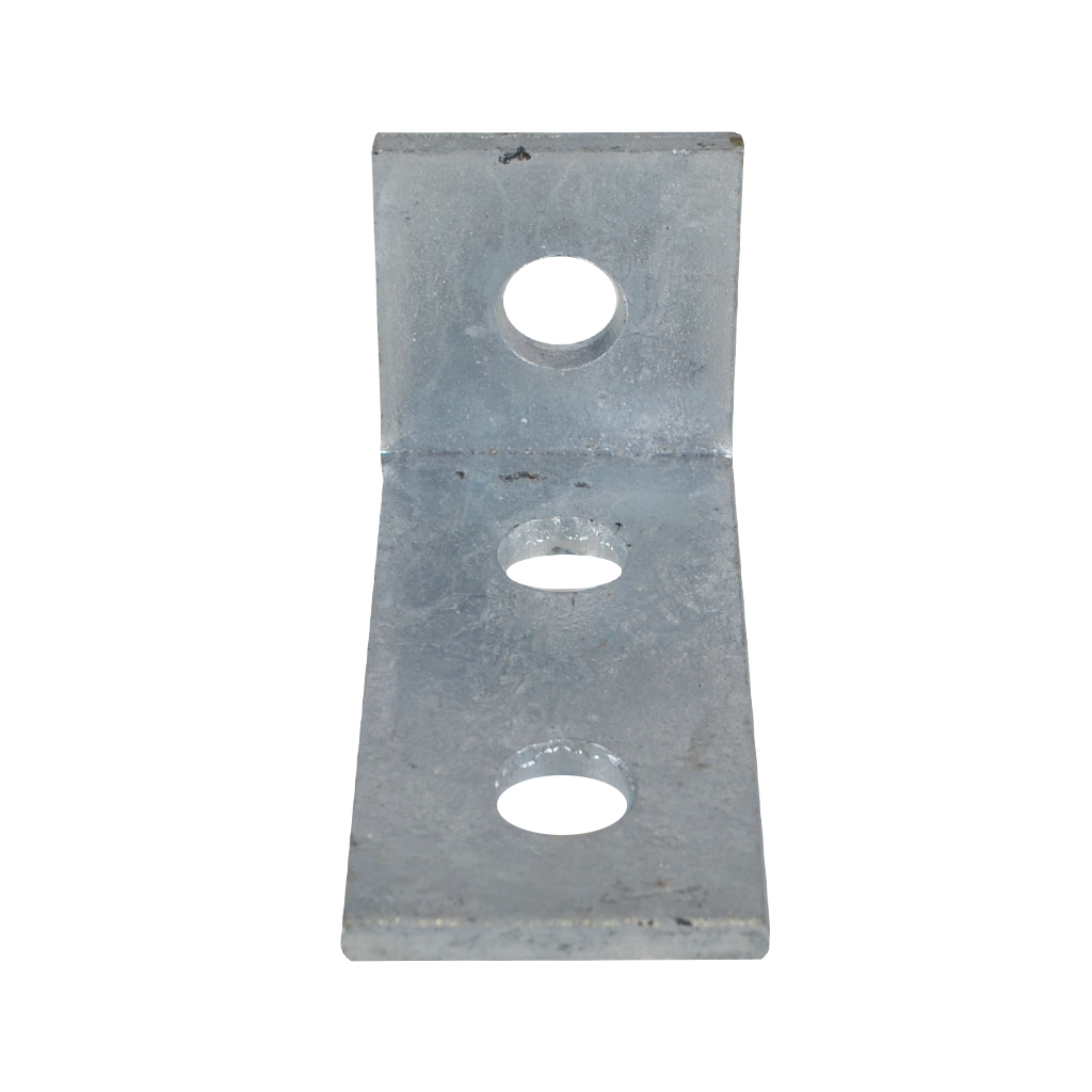 9341215000333-1.png 40x80x40x5mm M12 Angle Bracket HD Galvanised - Image 1