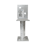 125mm Stirrup Post Support Half Galvanised