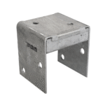 115mm Post Support Bolt Down Galvanised - Image 2