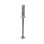 110x110 T Blade Post Support - 600x35 Leg Stainless - Image 2