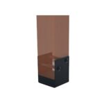 Bolt Down Post Support Black - Image 2