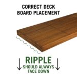 140x19 Merbau Decking Ripple Select - Image 3