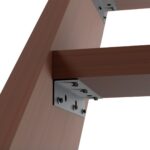 Heavy Duty Angle Bracket Black - Image 3