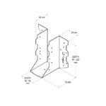 Joist Hanger Stainless - Image 2