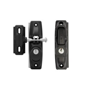 Locking Gate Latch against white background