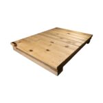 90x22 Pine Decking Ripple WBA - Image 2