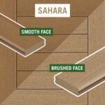 ModWood Decking Colour and Face Swatch Sahara