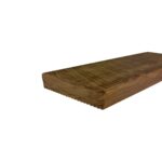 Spotted Gum Commercial Decking against a white background