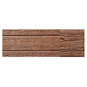 Sample of Qpro Mocha timber look sealed concrete sleeper