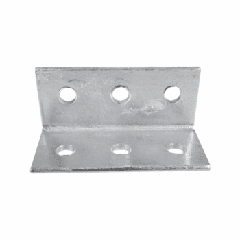 "65x65x140x5mm M12 Structural Equal Angle Bracket Galvanised"