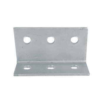 "50x75x190x5mm M12 Structural Unequal Angle Bracket Galvanised"