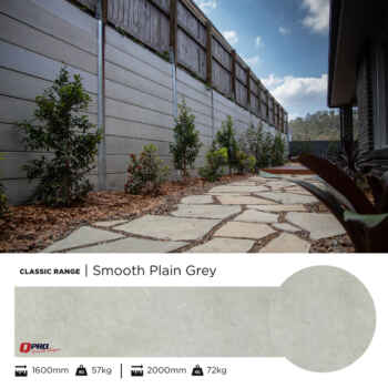 "Classic Plain Grey Concrete Sleeper"